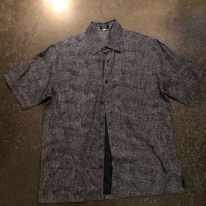Men’s short sleeve linen shirt